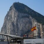 Frontera de Gibraltar en el municipio gaditano de La L&iacute;nea de la Concepci&oacute;n