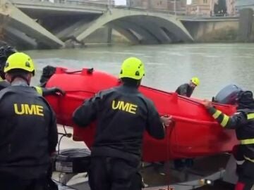 Sucesos.- La UME se incorpora a la b&uacute;squeda de dos j&oacute;venes desaparecidos en Zaragoza