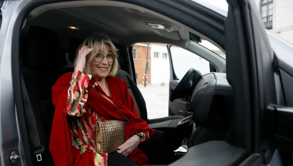 Carmen Maura, hoy a su llegada al Festival de Málaga