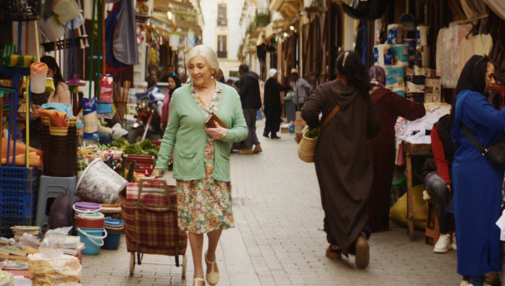 Carmen Maura, en una escena de la película presentada ayer