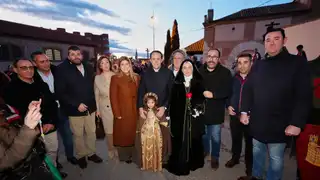 El presidente de la Diputación de Valladolid, Conrado Íscar, en la recreación de Juana I de Castilla, en Tordesillas El presidente de la Diputación de Valladolid, Conrado Íscar, en la recreación de Juana I de Castilla, en Tordesillas