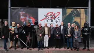 Carnero, Blanca Jiménez, Alberto Alonso, Leo Harlem o Carlos Ramírez, entre otros, inauguran el salón del cómic y el manga de Castilla y León Carnero, Blanca Jiménez, Alberto Alonso, Leo Harlem o Carlos Ramírez, entre otros, inauguran el salón del cómic y el manga de Castilla y León