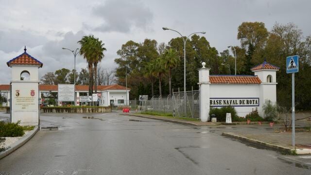 Imagen de la base militar de Rota 