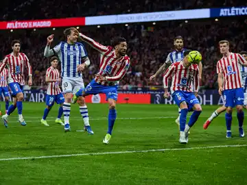 Atletico de Madrid - Real Sociedad. Griezmann © Alberto R. Roldán / Diario La Razón. Atletico de Madrid - Real Sociedad. Griezmann © Alberto R. Roldán / Diario La Razón. 07 03 2026