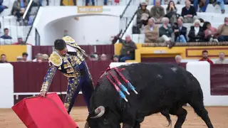 El diestro José María Manzanares durante la feria taurina de Olivenza El diestro José María Manzanares durante la feria taurina de Olivenza