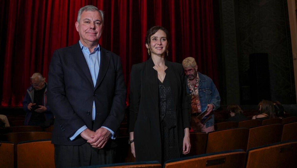 Isabel Díaz Ayuso y el alcalde de Sevilla en Nueva York