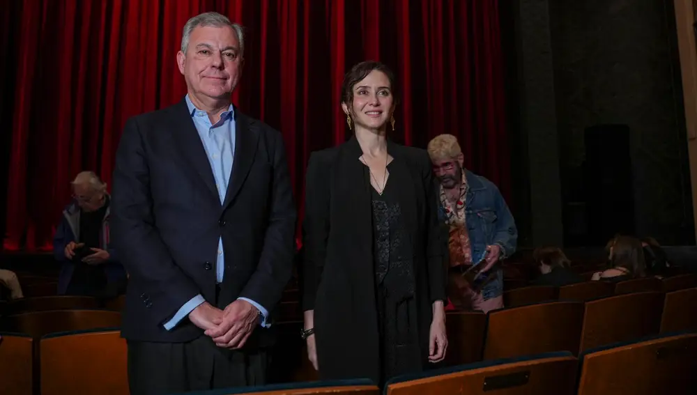 Isabel Díaz Ayuso y el alcalde de Sevilla en Nueva York