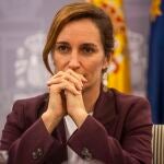 La ministra de Sanidad, M&oacute;nica Garc&iacute;a