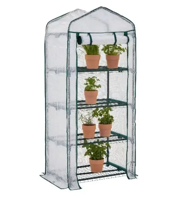 Invernadero de estantería de 0,5m³ de malla de film GRS