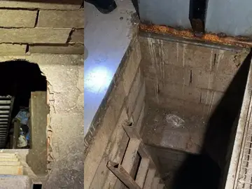El túnel hallado en Ceuta conectaba con una galería y se investiga su uso para introducir droga de Marruecos El túnel hallado en Ceuta conectaba con una galería y se investiga su uso para introducir droga de Marruecos