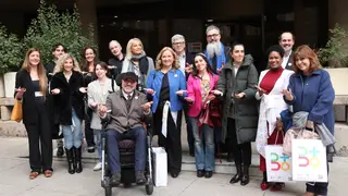 La delegación de Burgos presenta su candidatura en Madrid La delegación de Burgos presenta su candidatura en Madrid