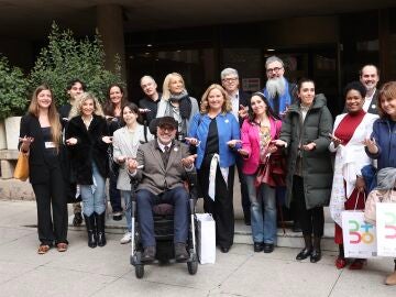 La delegaci&oacute;n de Burgos presenta su candidatura en Madrid