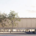 Exterior del Palacio Victoria Eugenia, entrada al nuevo MNAC