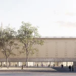 Exterior del Palacio Victoria Eugenia, entrada al nuevo MNAC