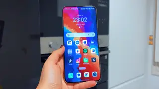 La pantalla del smartphone se ve realmente bien Frontal del HONOR Magic8 Lite