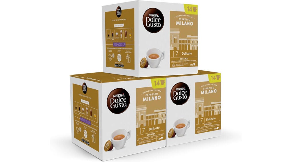 42 cápsulas Espresso Milano de Dolce Gusto