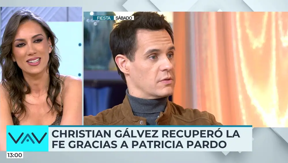 Patricia Pardo reacciona a la declaración de amor de Christian Gálvez en "Vamos a ver"
