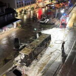 Postal bus catches fire in Switzerland, several killed and injured