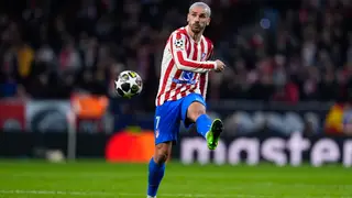 Antoine Griezmann Antoine Griezmann of Atletico de Madrid plays the ball during the UEFA Champions League 2025/26 Round of 16 First Leg match between Atletico de Madrid and Tottenham Hotspur at Riyadh Air Metropolitano on March 10, 2026, in Madrid, Spain.AFP7 10/03/2026 ONLY FOR USE IN SPAIN
