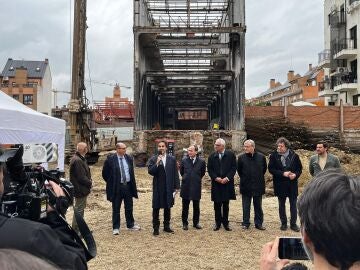 Carabanchel coloca la primera piedra de 'La Central', un proyecto con 74 viviendas que rehabilitar&aacute; una antigua imprenta EUROPA PRESS 10/03/2026