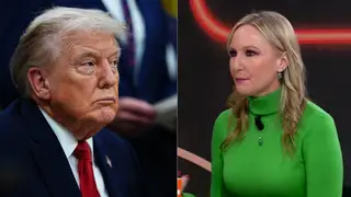 Donald Trump y Vanessa Jaklitsch. Donald Trump y Vanessa Jaklitsch.