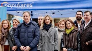 Cayetana &Aacute;lvarez de Toledo visita Salamanca