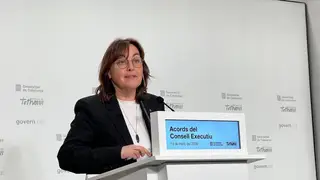 Illa reactiva el "megaproyecto" ferroviario de Maragall mientras Rodalies sigue sin funcionar La consellera de Territorio, Sílvia Paneque