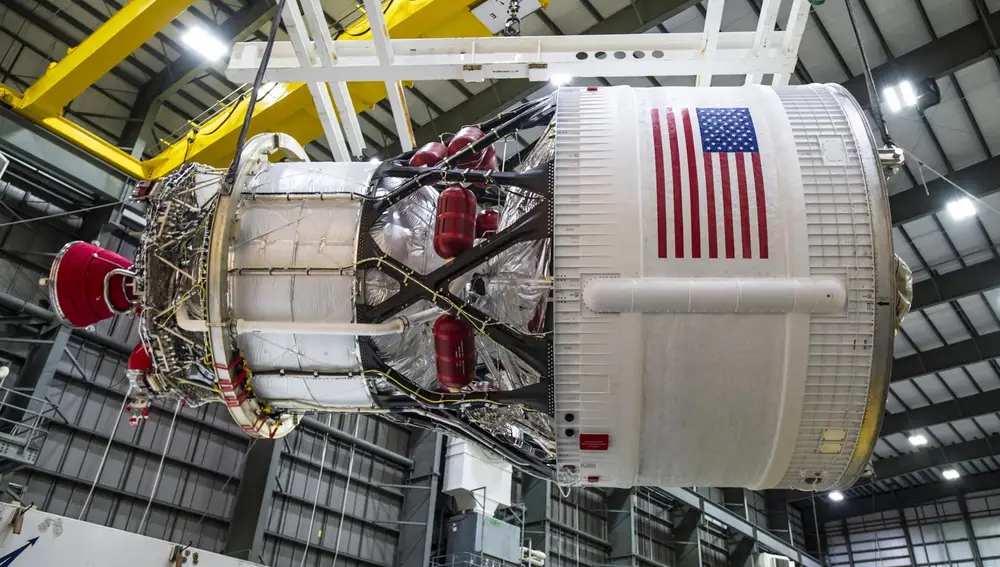 La ICPS actual del SLS.