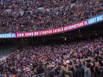F&uacute;tbol.- El Spotify Camp Nou obtiene la licencia para ampliar el aforo a 62.000 espectadores