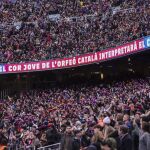 F&uacute;tbol.- El Spotify Camp Nou obtiene la licencia para ampliar el aforo a 62.000 espectadores