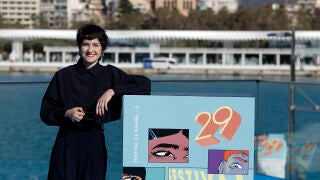 Marta Matute, ayer tras la presentaci&oacute;n de &laquo;Yo no morir&eacute; de amor&raquo; en el Festival de M&aacute;laga