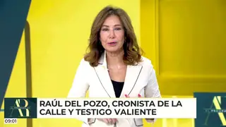 Ana Rosa Quintana despide a Raúl del Pozo Ana Rosa Quintana despide a Raúl del Pozo