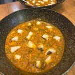 Arroz con verduras y bacalao, una de las propuestas de los men&uacute;s de Cuaresma de Alicante