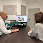 Luis Manso, en consulta