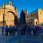 Participantes en el programa &lsquo;Paseos por Salamanca&rsquo; 