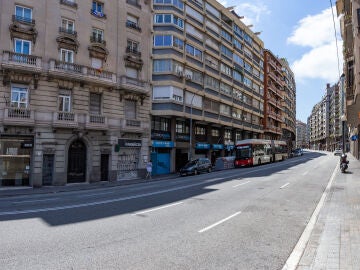 Una imagen de la calle Balmes de Barcelona
