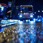 Sucesos.- Apu&ntilde;alan al conductor de un autob&uacute;s b&uacute;ho que cubr&iacute;a la l&iacute;nea Langreo-Oviedo