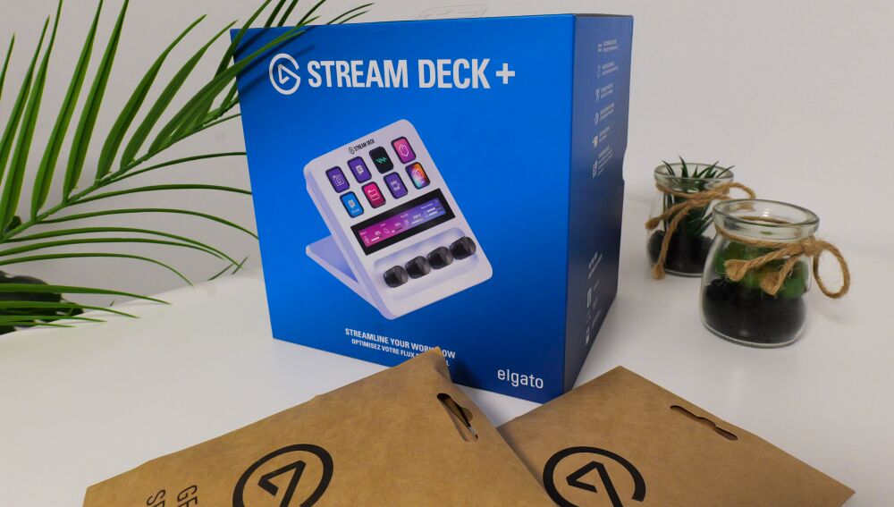 Stream Deck + y diales de colores