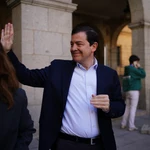 Alfonso Fernández Mañueco, ayer en Salamanca