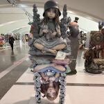 Sueca-Literato Azor&iacute;n consigue el ninot indultat en las Fallas de 2026