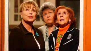 Muchos han querido recordar a este trío en la despedida a Gemma Cuervo Muchos han querido recordar a este trío en la despedida a Gemma Cuervo