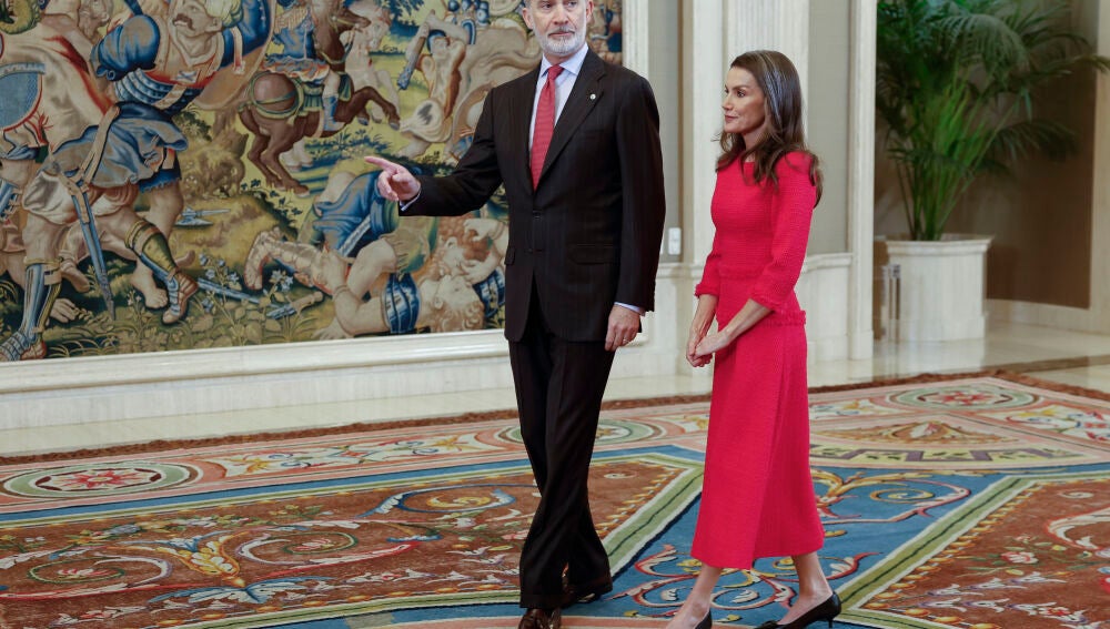 La delegación española participante en los Juegos Paralímpicos de Milán-Cortina 2026 es recibida en el Palacio de la Zarzuela por los Reyes