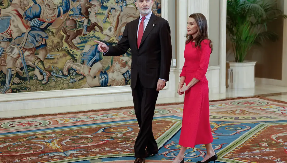 La delegación española participante en los Juegos Paralímpicos de Milán-Cortina 2026 es recibida en el Palacio de la Zarzuela por los Reyes