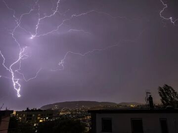 Rayos sobre Canarias
