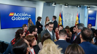 El ministro de Econom&iacute;a, Comercio y Empresa, Carlos Cuerpo, durante una rueda de prensa posterior al Consejo de Ministros, a 17 de marzo de 2026, en Madrid (Espa&ntilde;a). 17 MARZO 2026 Matias Chiofalo / Europa Press 17/03/2026