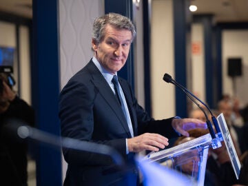 El presidente del PP, Alberto N&uacute;&ntilde;ez Feij&oacute;o