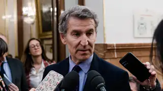 Feijóo muestra su orgullo por el "legado español" en Latinoamérica y pide enmarcar las palabras del Rey en "el contexto" Feijóo muestra su orgullo por el "legado español" en Latinoamérica y pide enmarcar las palabras del Rey en "el contexto"