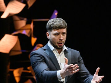 Vladyslav Buialskyi, ganador del primer premio del Concurso Tenor Vi&ntilde;as