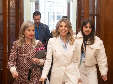 Yolanda D&iacute;az, SUMAR, en el Congreso de los Diputados