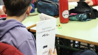 (Foto de ARCHIVO) Alumno en clase. REMITIDA / HANDOUT por GOBIERNO DE NAVARRA Fotograf&iacute;a remitida a medios de comunicaci&oacute;n exclusivamente para ilustrar la noticia a la que hace referencia la imagen, y citando la procedencia de la imagen en la firma 21/02/2025